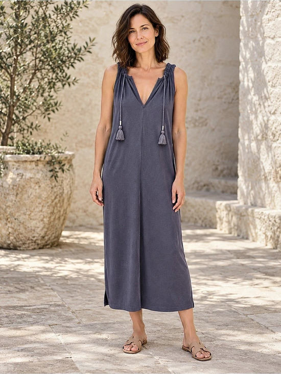 14th & UNION Gray Maxi Dress