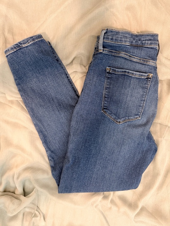 Banana Republic Skinny High -Rise Jeans in Light Blue Wash