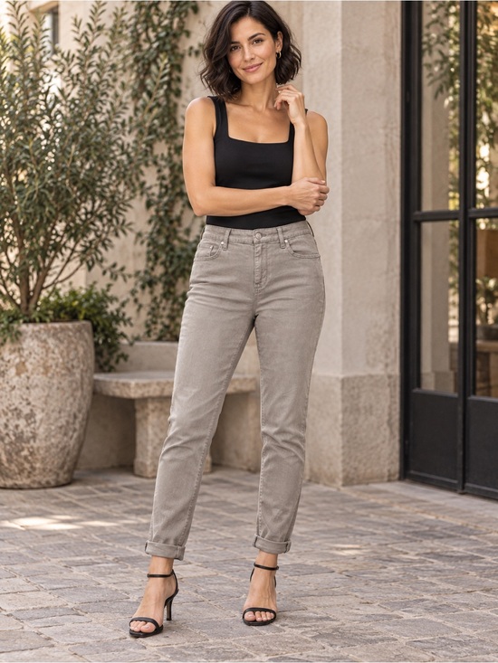 Buffalo David Bitton Olive Green Denim