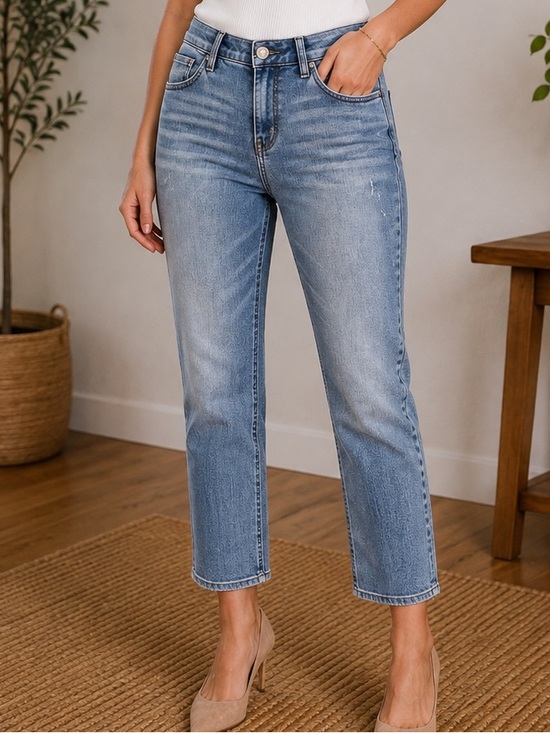 Democracy “Ab”solution Light Wash Jeans