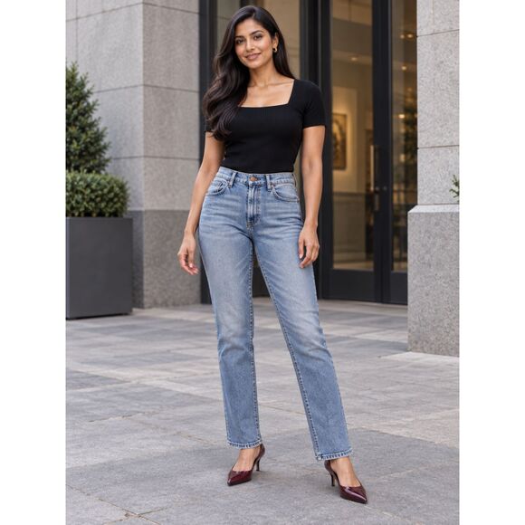 Joe's Jeans "Cara"  The OG Straight Ankle Jeans