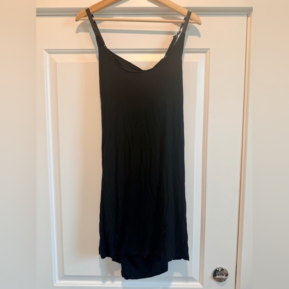 Black Twist Back Nightie