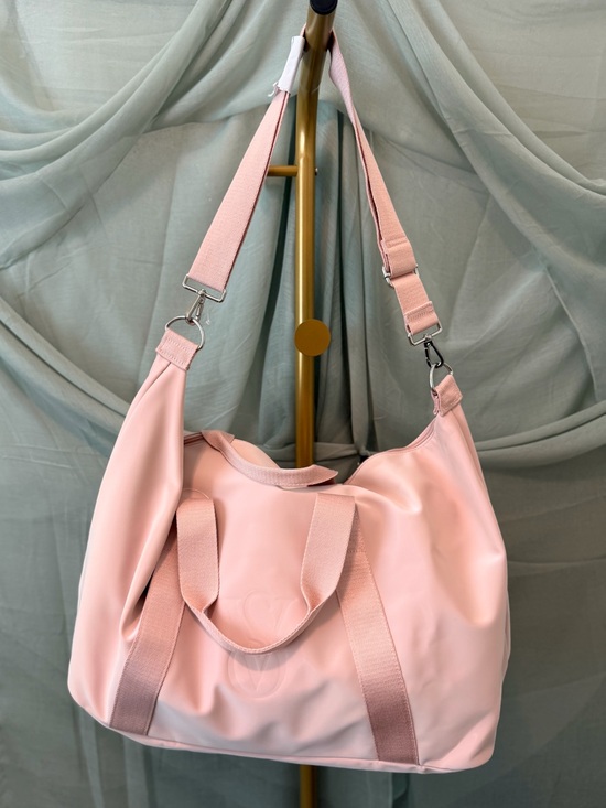 Victoria’s Secret Classic Soft Pink Tote Bag with Adjustable Strap