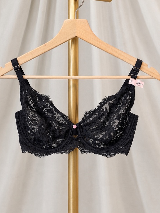 Victoria's Secret Black Lace Underwire Bra