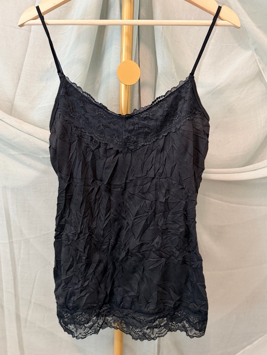 Maurices Black Lace-Trim Camisole