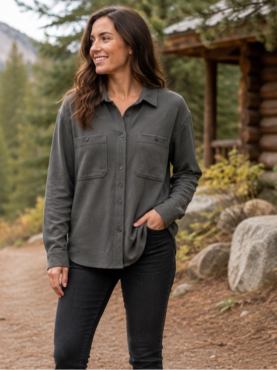 GAP Women’s Olive Green Shirt Jacket
