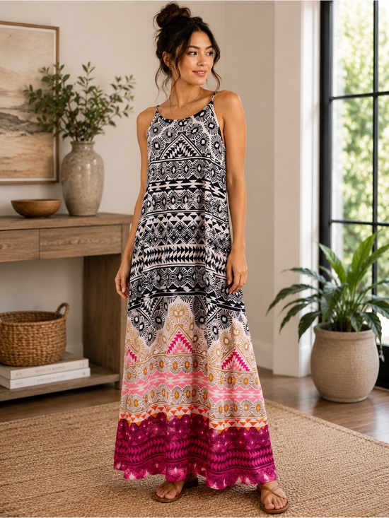 Old Navy MultiColor Maxi Dress