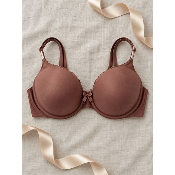 Victoria's Secret Dark Mauve Seamless Bra Intimates